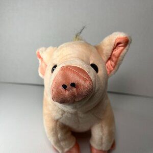 Rare BABE the Gallant Pig Plush Toy Playschool Hasbro 1995 Stuffed Animal